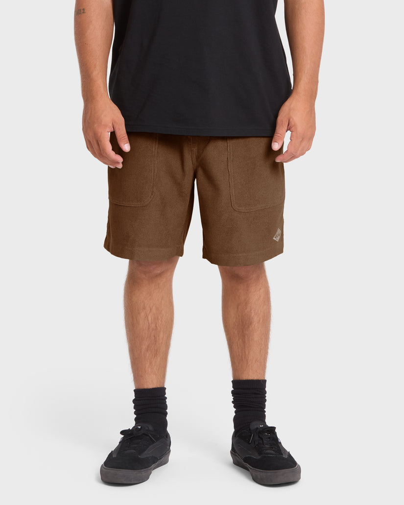 De-La-Cruz-Cord-18"-Hybrid-Shorts-Sepia-1