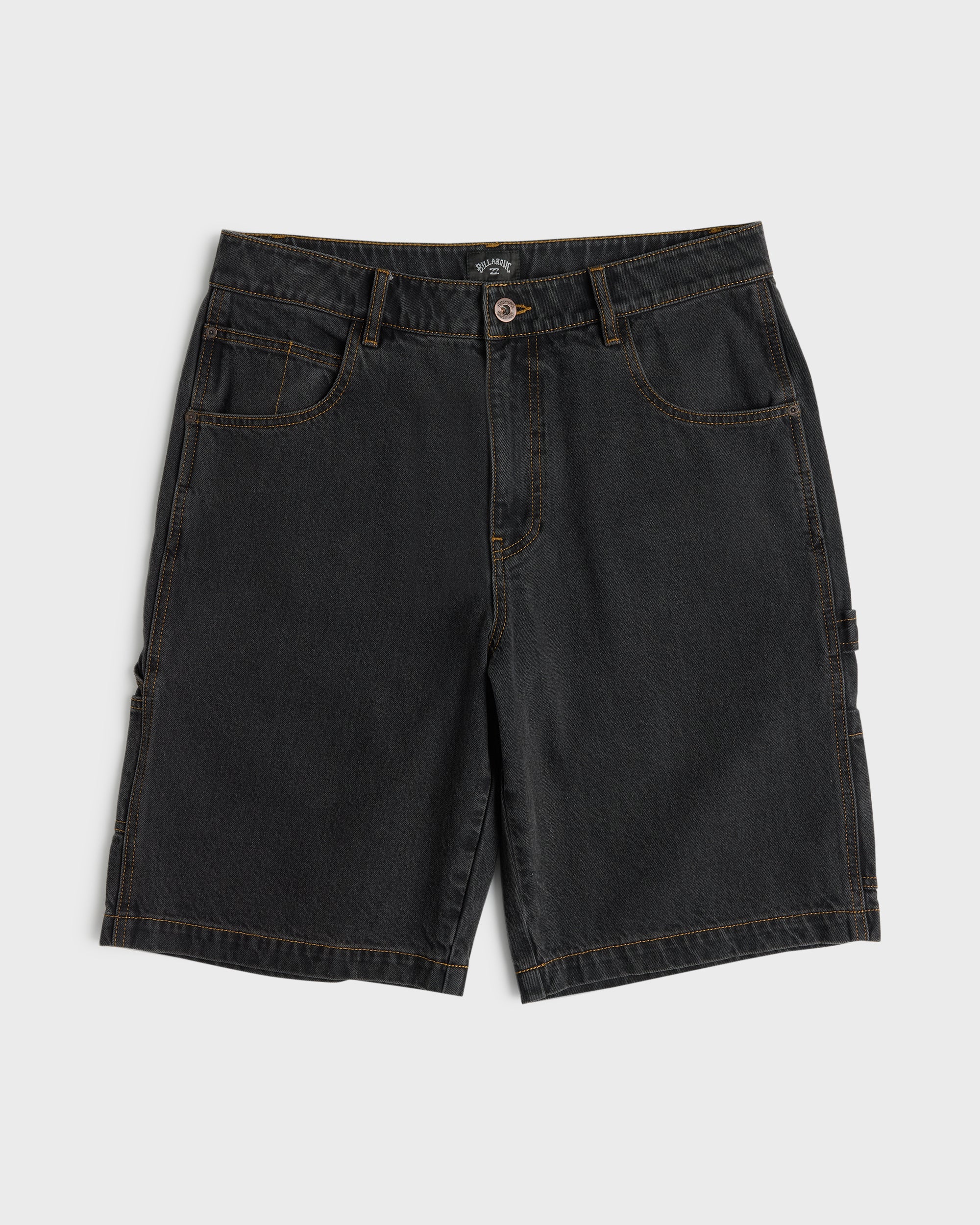 Bad Dog Workwear Denim Shorts - Black Wash | Billabong