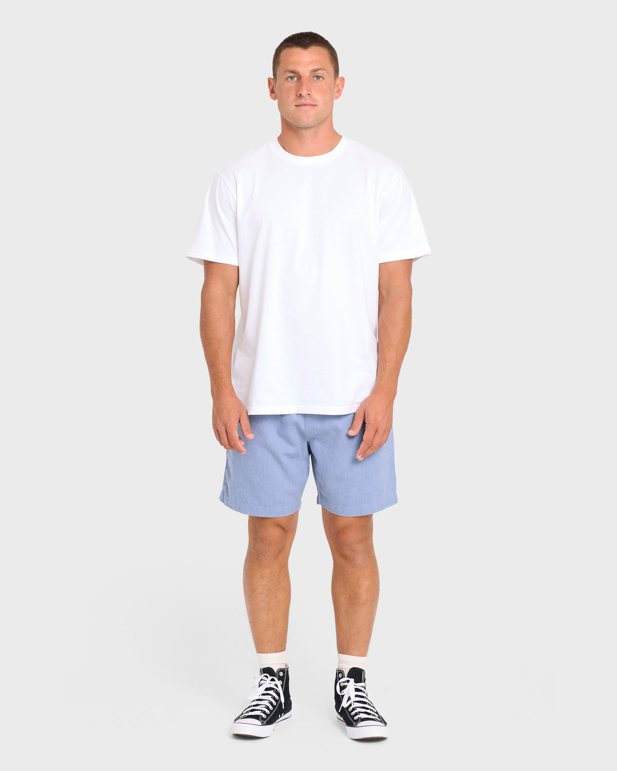 San-O-Layback-16"-Linen-Shorts-Blue-Heather-3