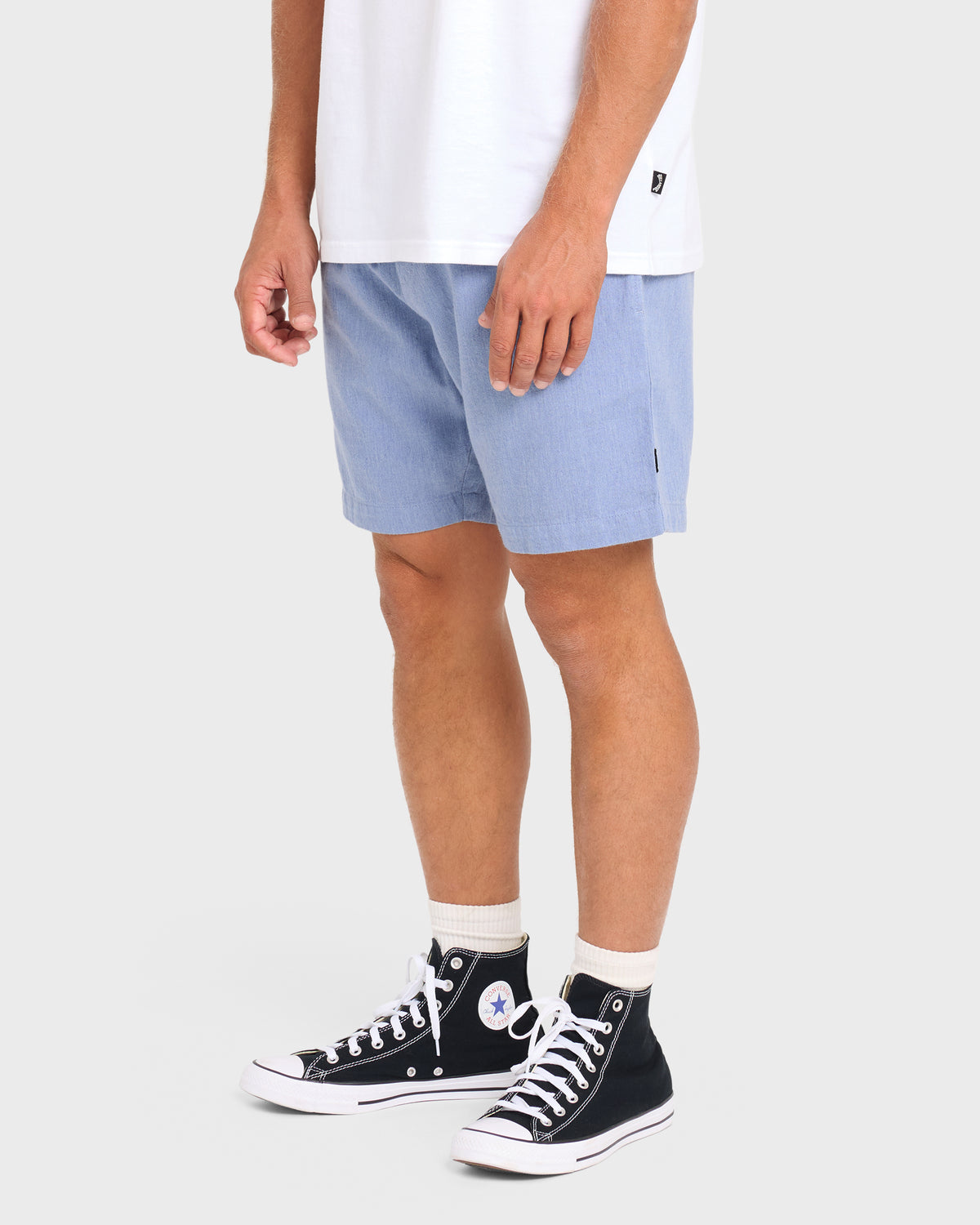 San-O-Layback-16"-Linen-Shorts-Blue-Heather-4