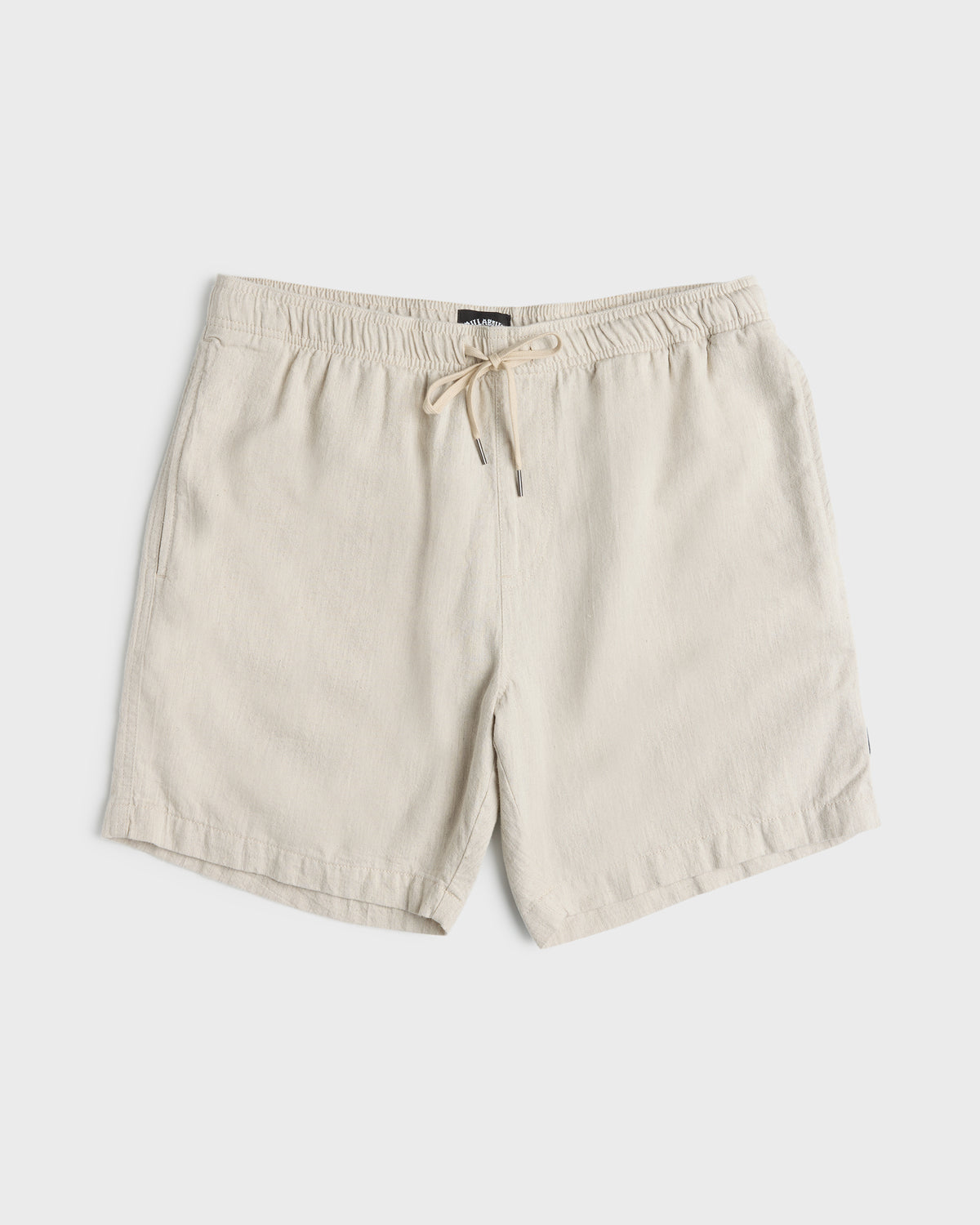 San-O-Layback-16"-Linen-Shorts-Oatmeal-Heather-6
