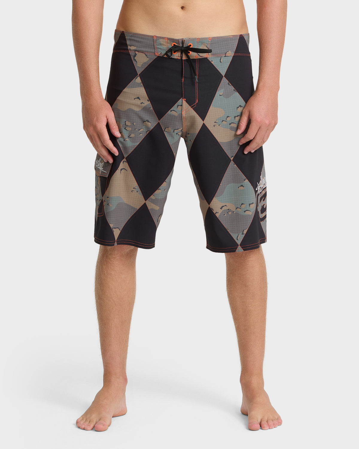
A.I. Diamonds Pro 22" Boardshorts - Rifle Green