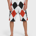 A.I. Diamonds Pro Boardshorts - True Red