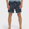 Seventy Three Layback 16" Trunks - True Navy