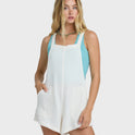 Beach Crush Romper - Salt Crystal