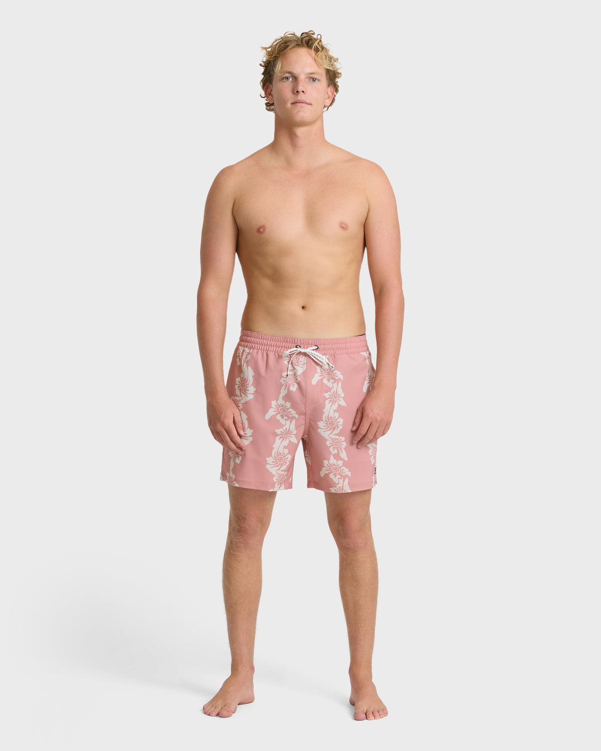 
Good Times Layback 16" Swim Trunks - Ashes Of Roses
