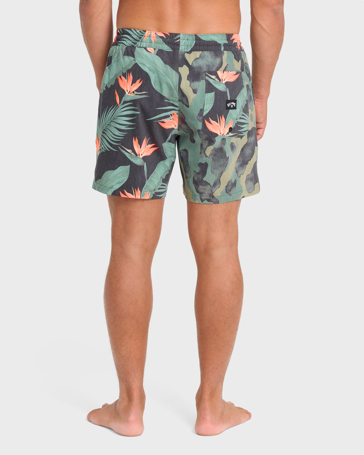 Good-Times-Layback-16"-Trunks-Rifle-Green-2