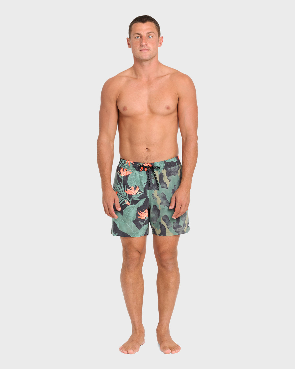 Good-Times-Layback-16"-Trunks-Rifle-Green-3