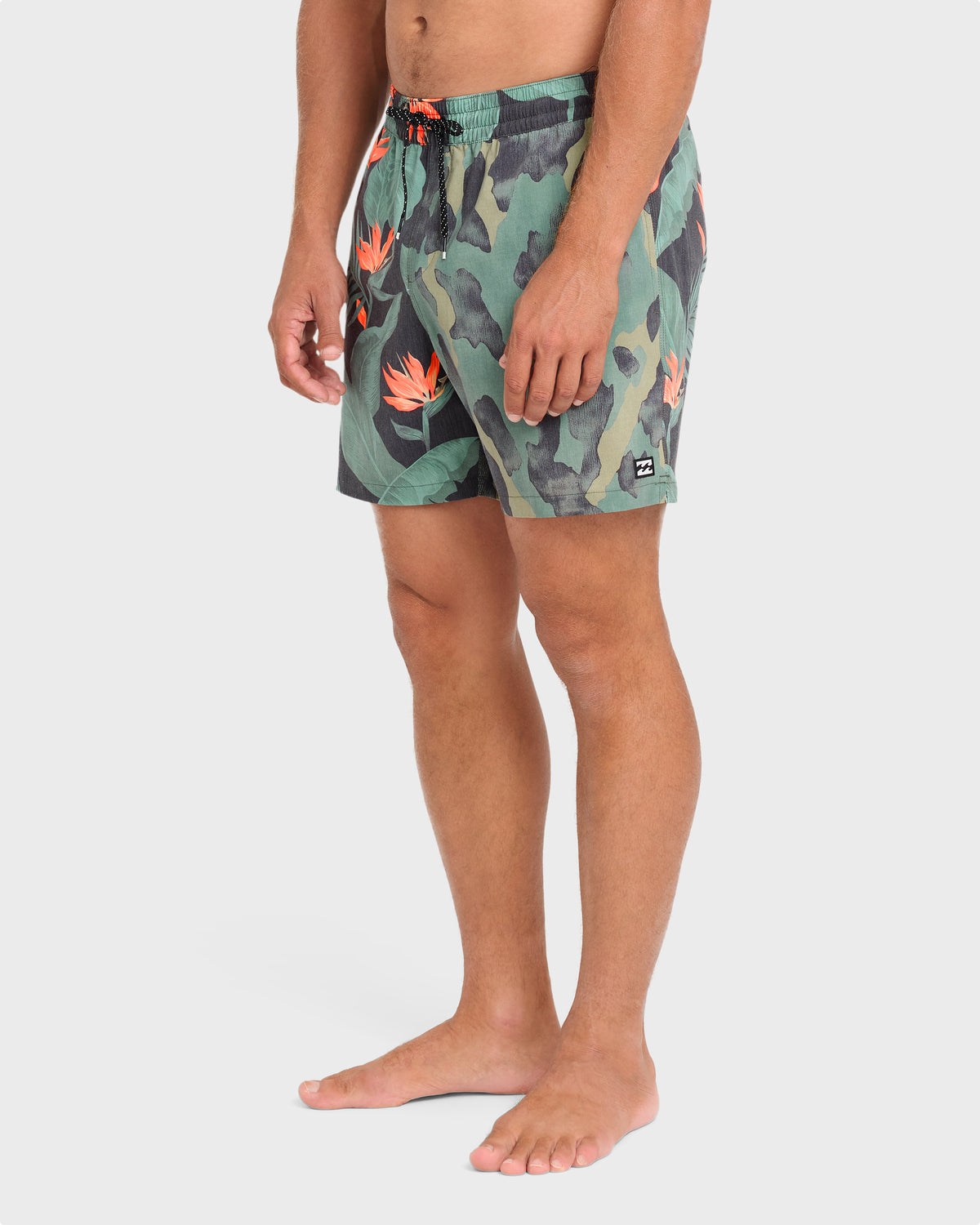 Good-Times-Layback-16"-Trunks-Rifle-Green-4