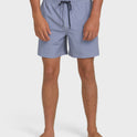 Every Other Day Wave Washed Layback 16" Trunks - Blue Horizon
