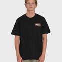 Off Duty Premium Short Sleeve Knit T-Shirt - Black