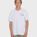 Rotor Diamond Premium Short Sleeve Graphic T-Shirt - White