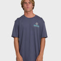 Single Fin Premium Short Sleeve T-Shirt - Graystone