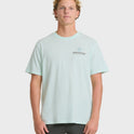 Single Fin Premium Short Sleeve T-Shirt - Sea Glass