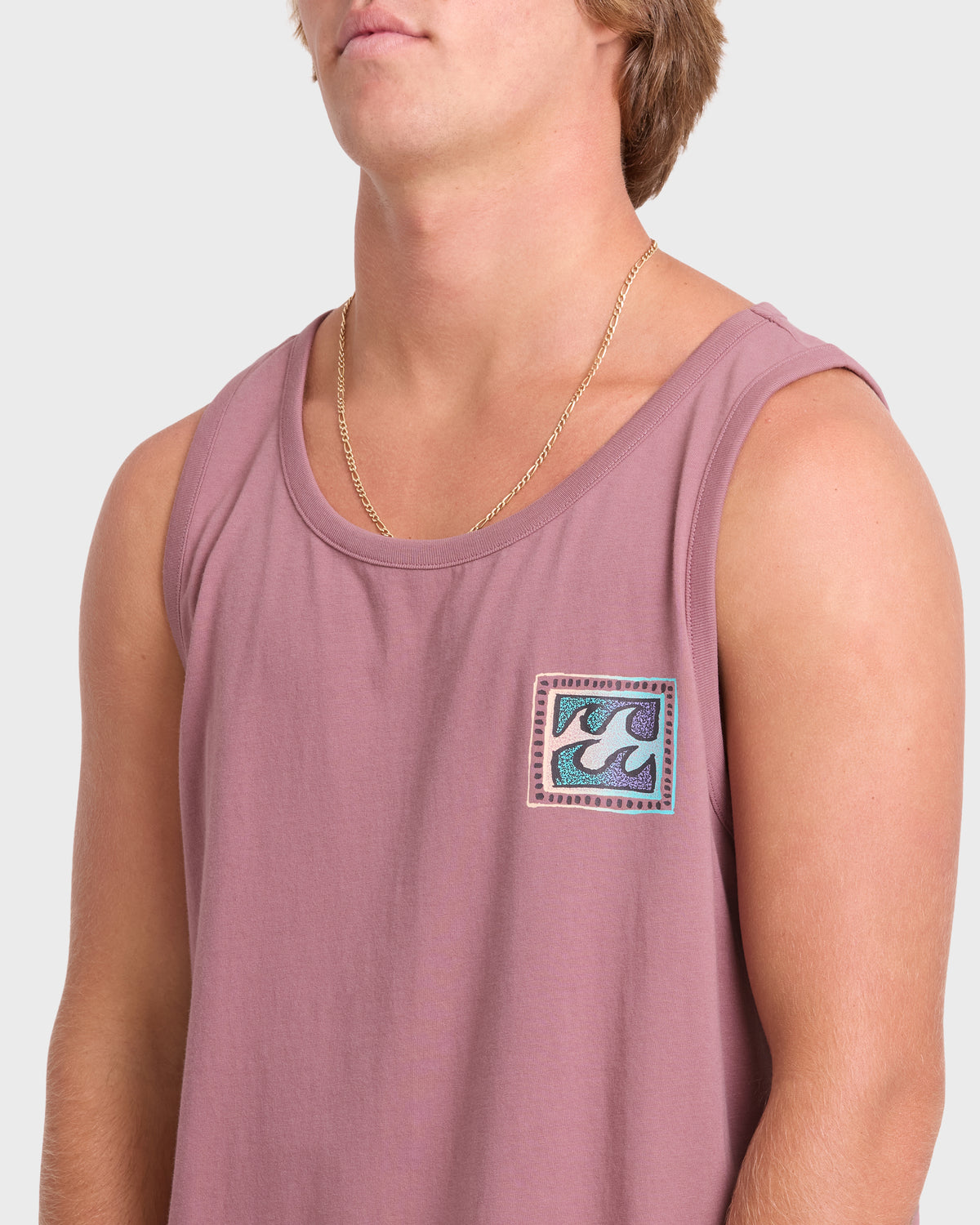 Crayon-Wave-Premium-Tank-Top-Red-Dahlia-5