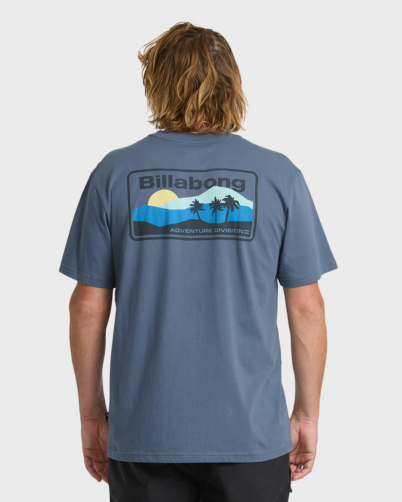 A/Div-Range-Premium-Short-Sleeve-T-Shirt-China-Blue-2