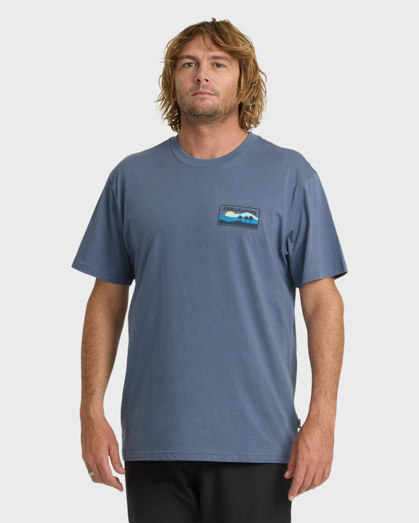 A/Div-Range-Premium-Short-Sleeve-T-Shirt-China-Blue-1