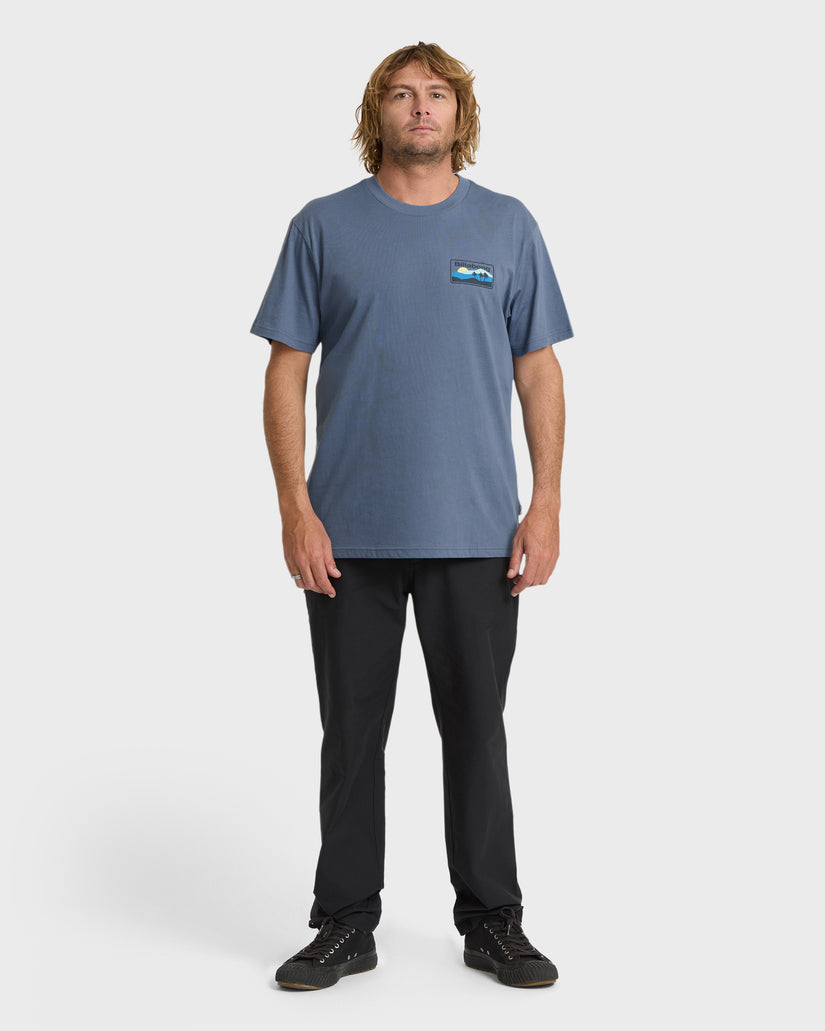 A/Div-Range-Premium-Short-Sleeve-T-Shirt-China-Blue-3