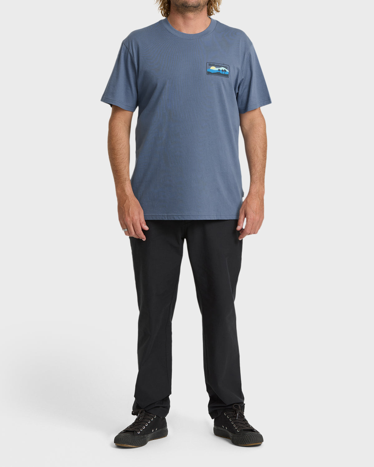 
Adventure Division Range Premium Short Sleeve Knit T-Shirt - China Blue