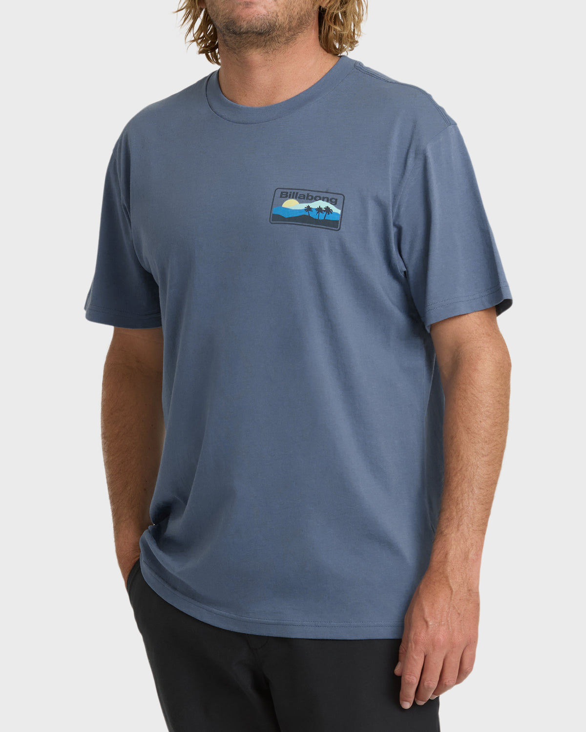 
Adventure Division Range Premium Short Sleeve Knit T-Shirt - China Blue