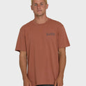 A/Div Agave Premium Short Sleeve Cotton T-Shirt - Cedar Wood