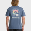 Adventure Division Sun Down Premium Short Sleeve Knit T-Shirt - China Blue