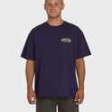 Bad Dog Tonedawg OG Short Sleeve Knit T-Shirt - Purple Velvet