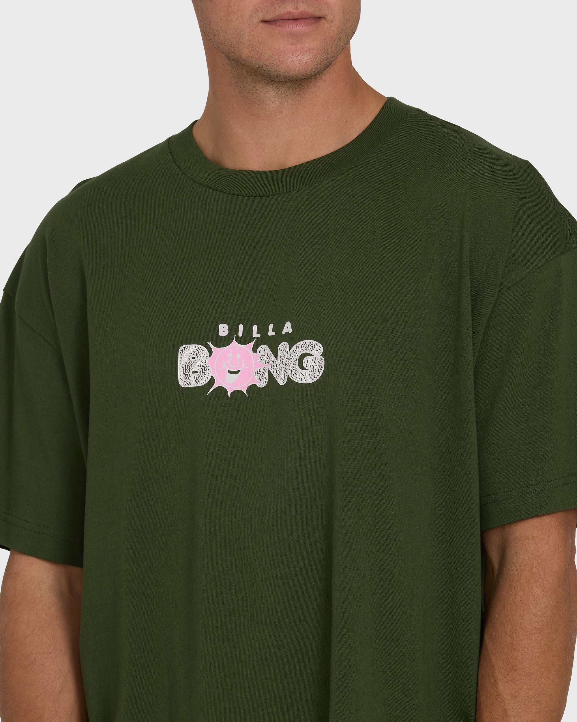 Shine OG Short Sleeve Cotton T-Shirt - Rifle Green | Billabong