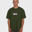 Shine OG Short Sleeve Cotton T-Shirt - Rifle Green