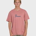 Check Out Premium Short Sleeve Knit T-Shirt - Ash Rose