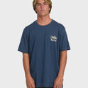 Crossboards Premium Short Sleeve Knit T-Shirt - Dark Denim