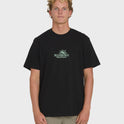 Peek Premium Short Sleeve Knit T-Shirt - Black