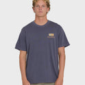 Glyph Wave Washed Premium Short Sleeve Cotton T-Shirt - Greystone