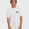 Nanda Ormond Burleigh Heads Premium Short Sleeve Cotton T-Shirt - Off White