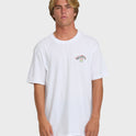 Nanda Ormond Occy Premium Short Sleeve Knit Graphic T-Shirt - White