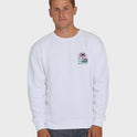 Portal Crewneck Sweatshirt - White