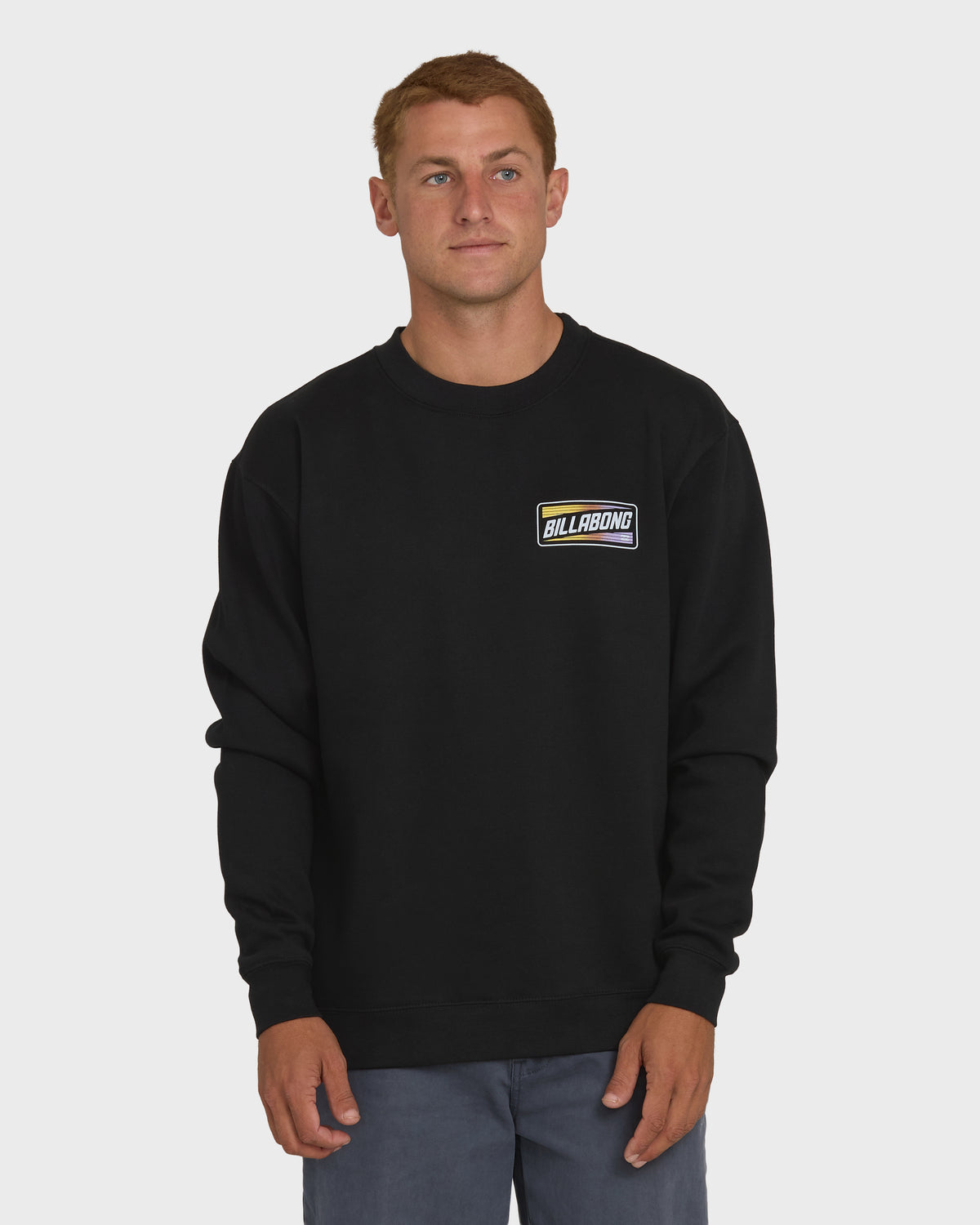 Walled-Crewneck-Sweatshirt-Black-1