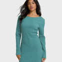 Dream Life Mini Dress - Bay Blue