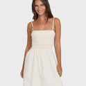 Suns Out Mini Dress - White Cap
