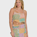 Just A Girl Tank Top - Vintage Violet