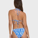 Le Love Tropic Medium Bikini Bottom - True Blue