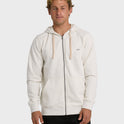All Day Zip Front Hoodie - Oatmeal Heather.