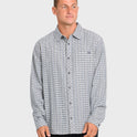 Coastline Long Sleeve Flannel Shirt - Off White