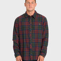 Coastline Long Sleeve Flannel Shirt - Tortoise Shell