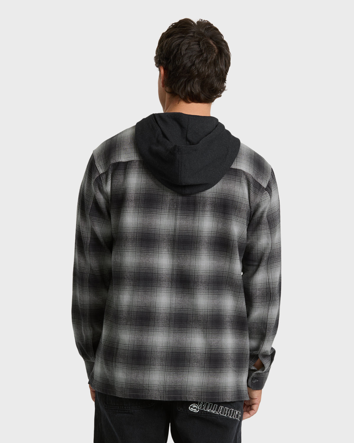 
Baja Long Sleeve Flannel Shirt - Raven