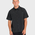 Vista Short Sleeve Woven Shirt - Phantom