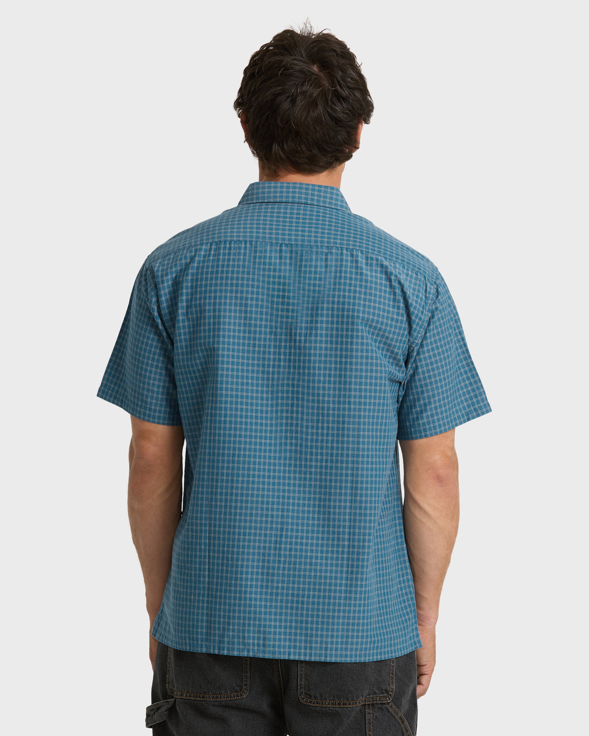 
Vista Short Sleeve Woven Shirt - Real Teal