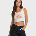 Outpost Ritual Tank Top - White Cap