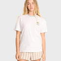 Catching Waves Short Sleeve Jersey T-Shirt - Salt Crystal