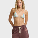 Light In View Fleece Shorts - Espresso